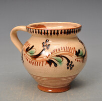 Mikola Karcag kerámia csupor, egyedi,