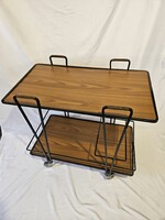 Art deco Zsúrkocsi, szervírozóasztal