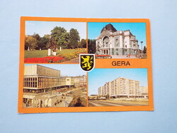 Képeslap (55) - Németország (NDK) - Gera mozaik 1980-as évek