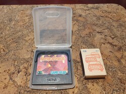 Sega game gear revenge of drancon játék konzol kvarcjáték társasjáték