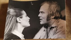 1977 BAJKA BEA ÁTS GYULA KÉT NAP AZ AKÁCOSBAN BÉKÉS M JÓKAI SZÍNHÁZ EREDETI KORABELI JELZETT FOTÓ