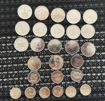 Jubileumi kiadású Ft érmék