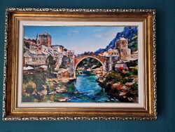 Papp Gábor: Mostar - olaj