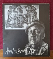 Xantus Gyula (1919-1993) festőművész, grafikus relikviák