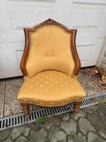 Biedermeier stílusú fotel, 1870 körül