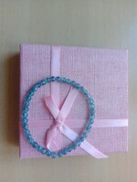 Kianit extra àsvàny karkötő