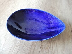 Régi svéd RÖRSTRAND “búza” mintás porcelán tál, 1950-es évek.