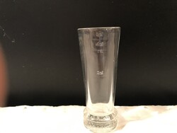 POHÁR  - ALKUKÉPES - MÉRŐPOHÁR - 10,5 x 4 cm - HIBÁTLAN