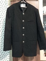 8-10 évesre Bocskai nyakú rézgombos öltöny felső