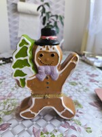 Kerámia télapó cukorkatartóval  eladó!