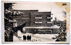 Kékestető - SZTK Szanatóriuma , busz is / retro  fotó képeslap   ~195?