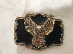 ÖVCSATT - HARLEY DAVIDSON - ALKUKÉPES - FÉM -  EREDETI - 8 x 6 cm - TÖMÖR -  - HIBÁTLAN