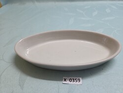 X0359 Drasche csónaktál 23x12 cm