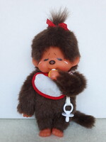 Crying, with pacifier rare Moncsicsi Monchichi
