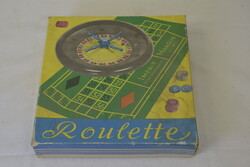 Régi, retro rulett társasjáték A342