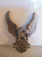 ÖVCSATT - HARLEY DAVIDSON - ALKUKÉPES - FÉM -  EREDETI - 9 x 7 cm - TÖMÖR -  - HIBÁTLAN