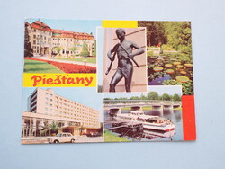 Képeslap (56) - Csehszlovákia (Szlovákia) - Piešťany (Pöstyén) mozaik 1970-es évek