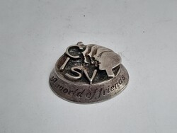 Antik 800-as ezüst bross és medál egyben