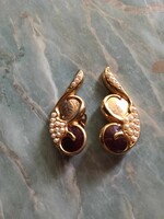 Klipsz fém apro gyöngyökkel bizsu   a 60 as évekből eladó