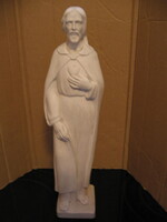 Jézus szent szíve szobor gipszből