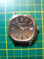 Poljot szövetszerű számlappal