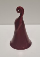 Zsolnay Piros / Ökörvérmázas Eozin kis Csengő