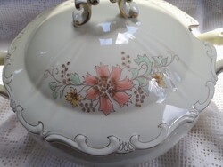 Zsolnay aranytollazott levesestál