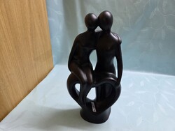 A1377 Gilde Szerelmes pár kerámia szobor 38 cm