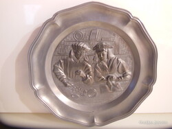 TÁNYÉR - ÓN - HOLSTEINER - 22 cm - 3 D - OSZTRÁK - HIBÁTLAN