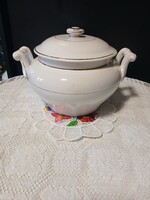 Antik Hollóházi Szakmary levesestal  Gyűjtőknek