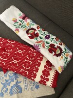 3 db régi gyönyörű hímzett párnahuzat egyben