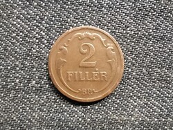 Háború előtti 2 fillér 1939 BP