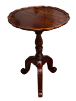 Antik stílusú egyedi ékes mahagóni kínáló asztal