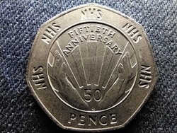 Anglia Nemzeti egészségszolgáltatás 50 Penny 1998