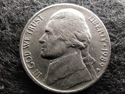 USA Jefferson nikkel 5 Cent 1989 P