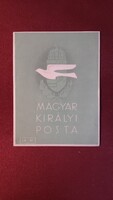 Hungarian Royal Post designed by Etti Izsó