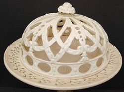 1780 - körüli Extra Ritka Holics Koronás Tál