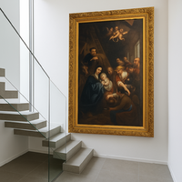 Monumentális Barokk festmény XVIII.sz (220x140cm)