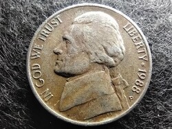 USA Jefferson nikkel 5 Cent 1988 P