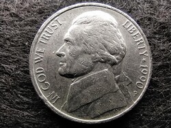 USA Jefferson nikkel 5 Cent 1990 P