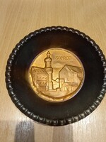 Copper-inlaid wall plate SOPRON