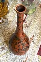 JAPÁN TRADICIONÁLIS BRONZ VÁZA, 24 CM
