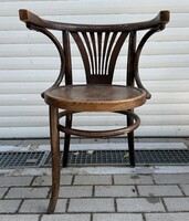 Hiányos lábú Thonet jellegű skarfás szék(1910-es évek)