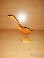 Retro fa madár figura - 18 cm magas (K)