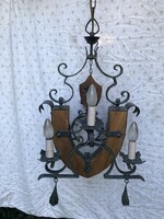 CSILLÁR - PATKÓ - ALKUKÉPES - 6 - KAR - RÉGI - KOVÁCSOLTVAS - FA - KÉZMŰVES - OSZTRÁK - HIBÁTLAN