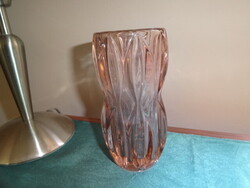 Vintage Jan Schmid Sklo Union váza, 60-as évek