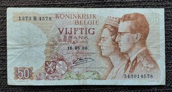 Belga 50 francs 1964 . F2025