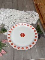 Retro Hollóházi 29.5 cm porcelán asztalközép kínáló lakásdekoráció Mid century modern