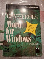 Egyszerűen: Word for Windows, ajánljon!