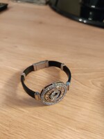 BVLGARI ezüst karkötő BULGARI Astrale kristály berakással